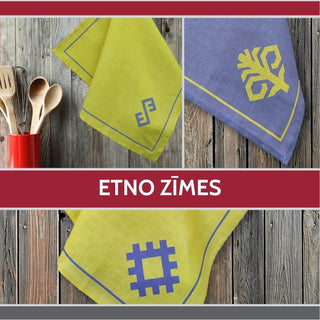 Dvieļi «Etno zīmes»