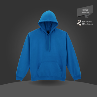 Klasiskais hūdijs - džemperis ar kapuci | Klasiski zils