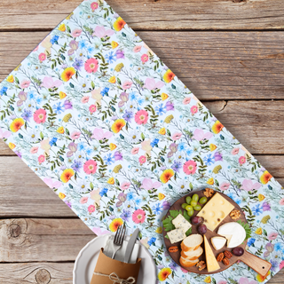 Cotton Table Runner «Summer Waltz»