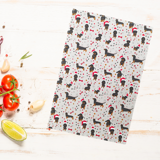 Lina dvielis | Ziemassvētku taksīši