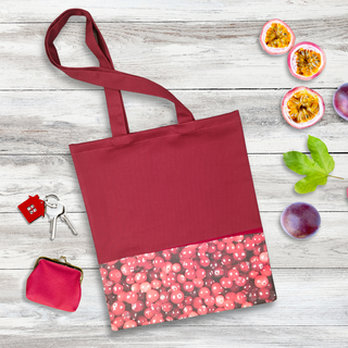 Kokvilnas maisiņš | Ar akcentu v.11. | Dzērveņu klēpis