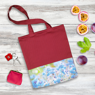 Kokvilnas maisiņš | Ar akcentu v.26. | Mirdzošās rudzupuķes