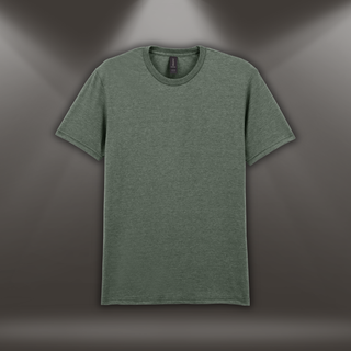 Pamata T-krekls | 150 g/m² | Militāri zaļš ar tekstūru