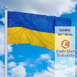 Ukrainas Karogs Fasādei Un Mastam | 100 * 150 Cm Eiropas Karogi